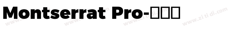 Montserrat Pro字体转换